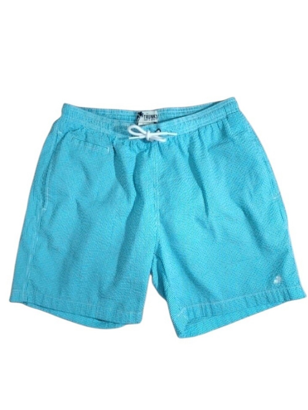 Trunks Surf & Swim blue stripe swim trunks M